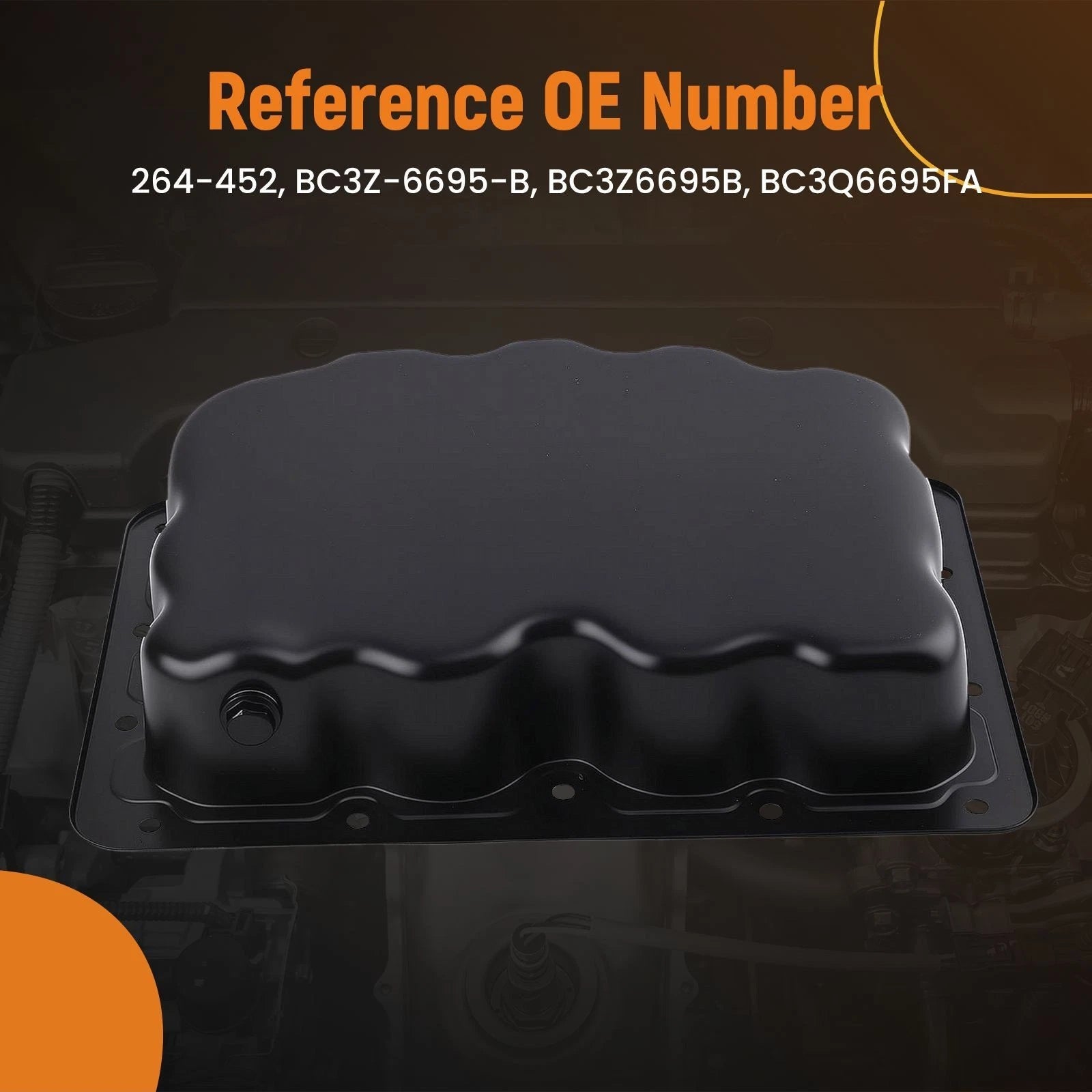 Engine Oil Pan for Ford F-Series Super Duty 6.7L V8 (2011–2018) BC3Q6695FA