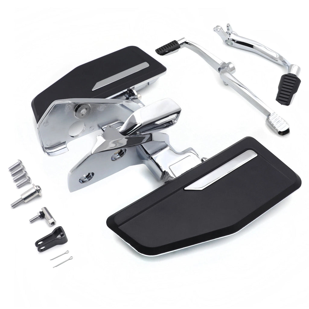 Chrome Omni Driver Floorboard Brake Lever Shifter for Honda Gold Wing GL18 (2018–2021)