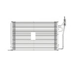 Replacement Condenser w/Receiver Drier (See compatibility Chart)
