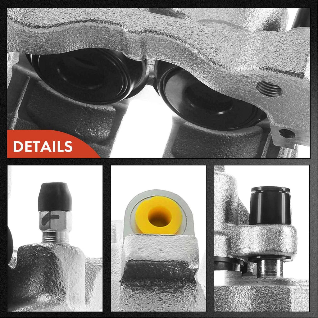 Set of 12 Ceramic Brake Pads and Calipers for Dodge Durango Jeep