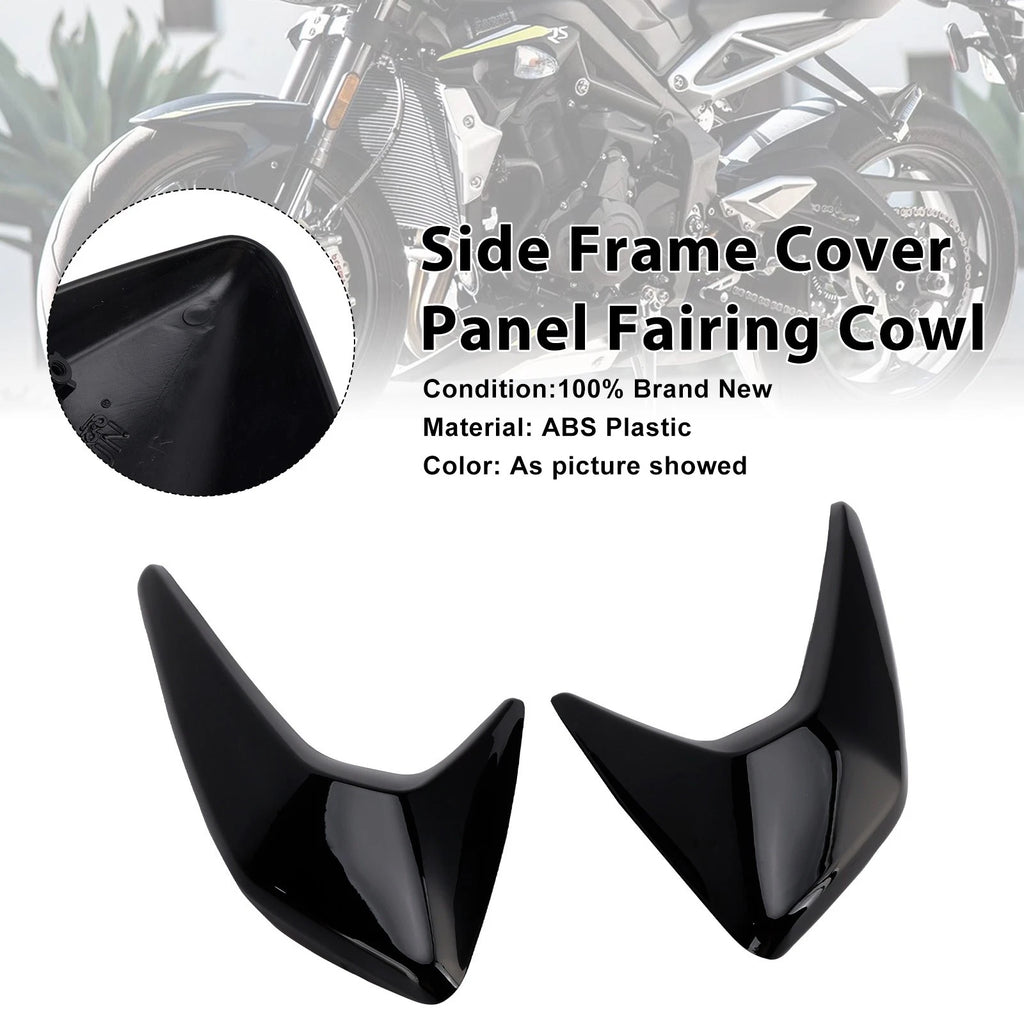 Side Frame Cover Panel for Street Triple 765 R/RS (2020–2022) Black