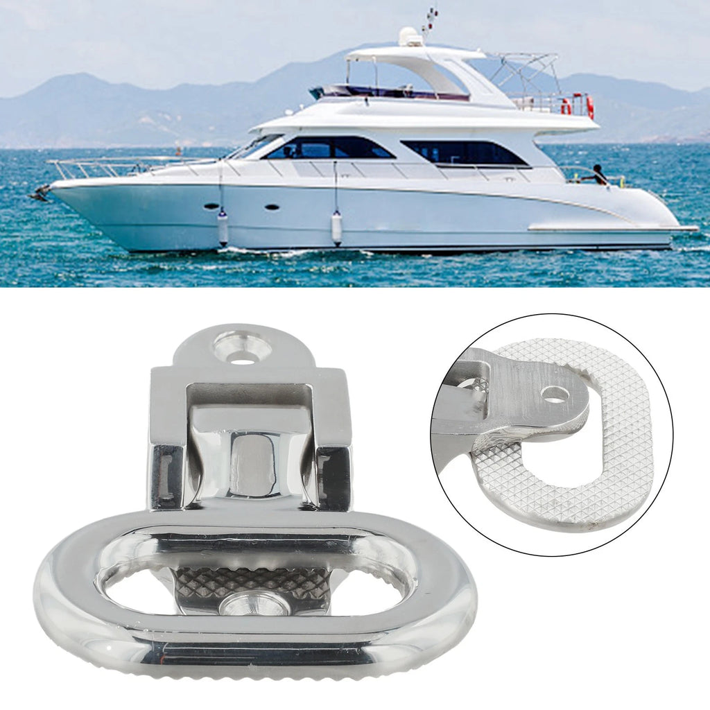 Portable Folding Steps for Boats and Vehicles (Stainless Steel)