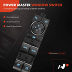 Front Left Power Window Switch for Ford Explorer (2013-2015) Taurus (2013-2019)