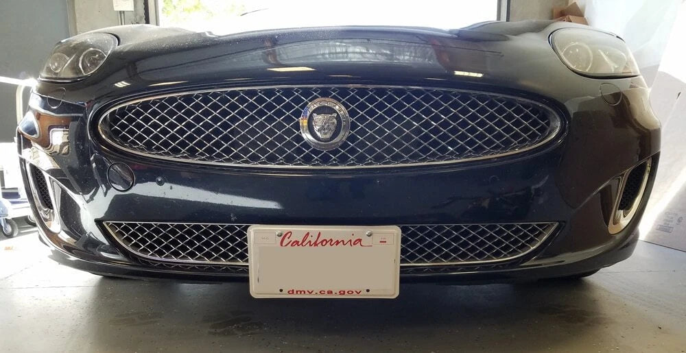 License Plate Bracket for Jaguar XK Coupe 2012–2015 Removable Metal
