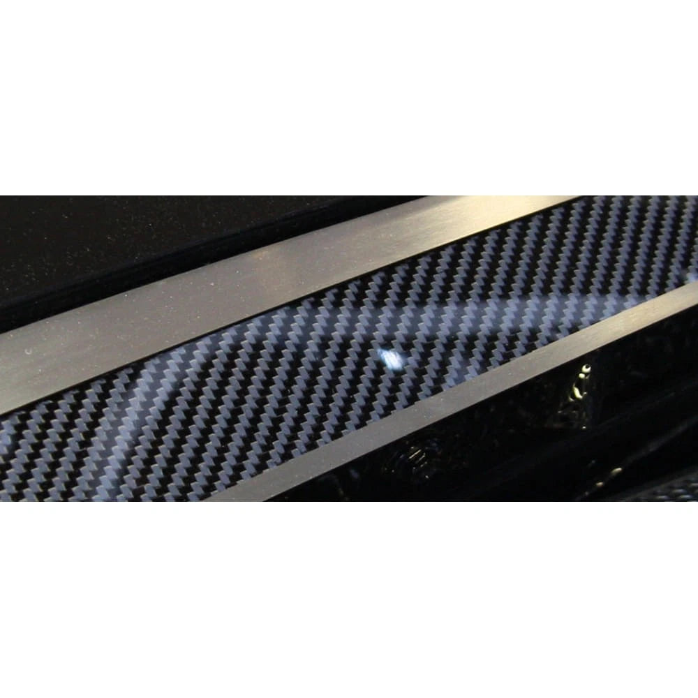 Brushed Fender Caps with Blue LED for Dodge Challenger (2008–2019)