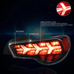 LED Sequential Arrow Tail Light for Scion FRS (2013–2017)