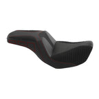 Driver Passenger Seat for Harley Dyna Street Bob FXDB Low Rider FXDL (06-17)