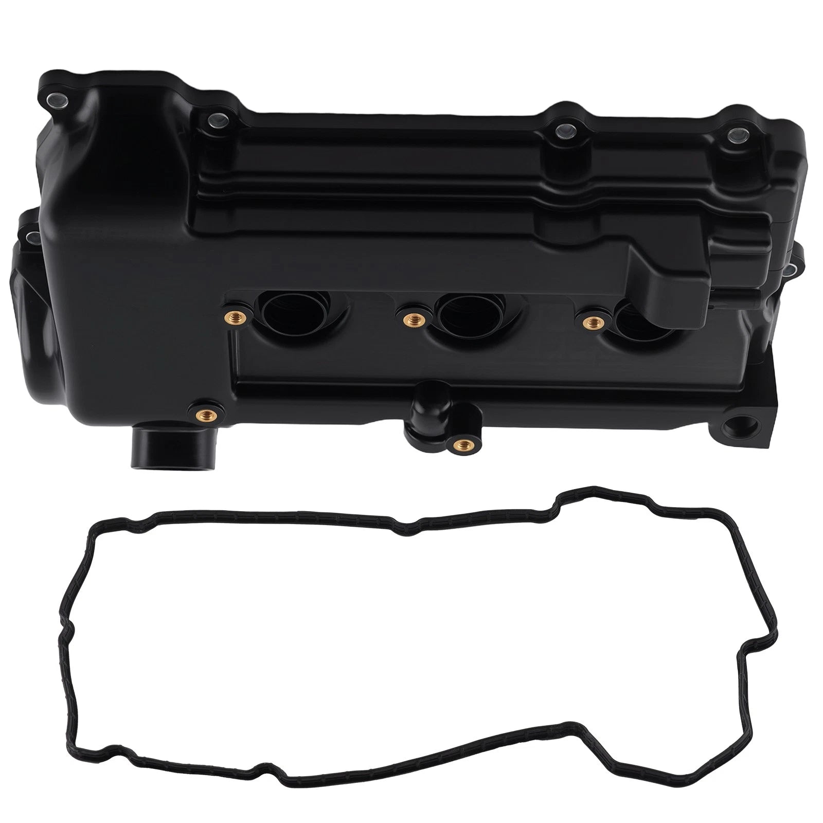 Black Valve Cover for Mitsubishi Mirage 1.2L L3 DOHC (2014–2024)