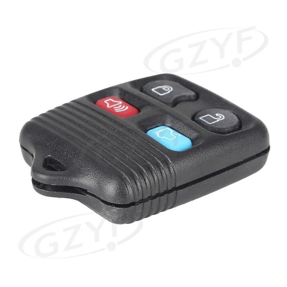 4 Button Keyless Remote Control Key Shell Cover for Ford Mercury (2000-2010)