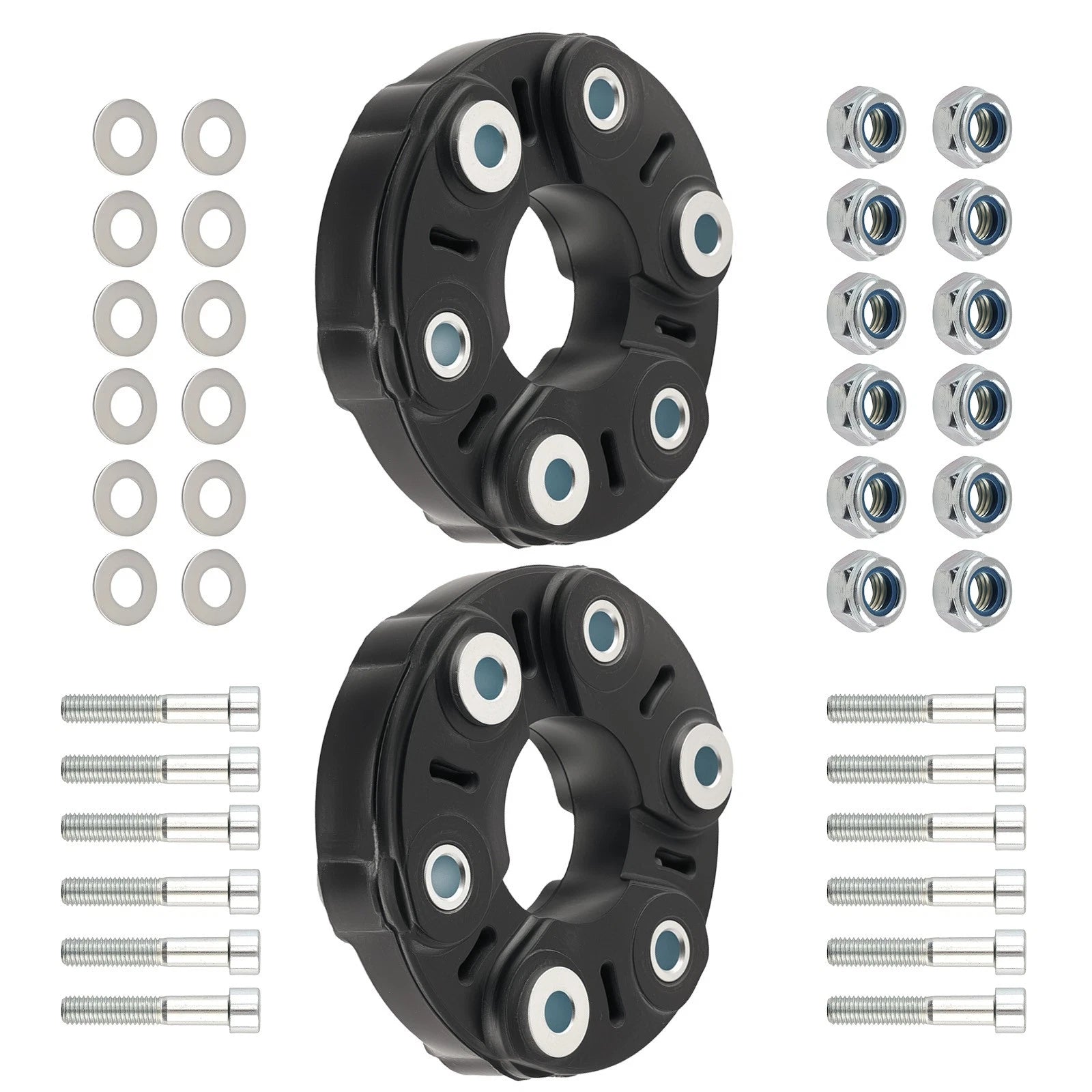 2X Driveshaft Flex Disc w/ Bolts for BMW E90 E91 E92 325xi 328xi E84 X1 (2007–2013)