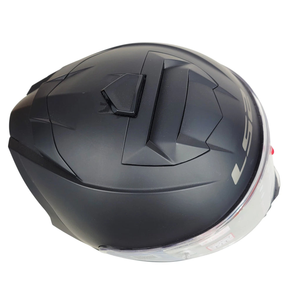Assault Full Face Motorcycle Helmet for LS2 (Matte Black, M)