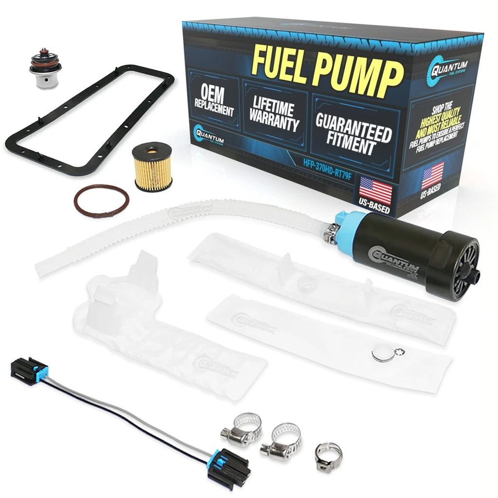 QFS Fuel Pump + Regulator + Tank Seal for Harley-Davidson FXCW Softail (2008–2011)