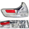 Taillights Rear LH/Driver for Toyota Sienna (2011–2015) - Ashen Outer Brake Light