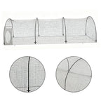 Batting Cage Net and Frame for Baseball Softball (22x12x8 FT)