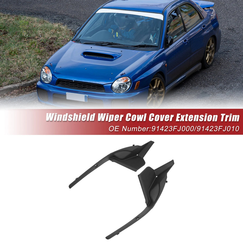 1 Pair Windshield Wiper Cowl Cover Panel for Subaru Impreza (2012–2016)
