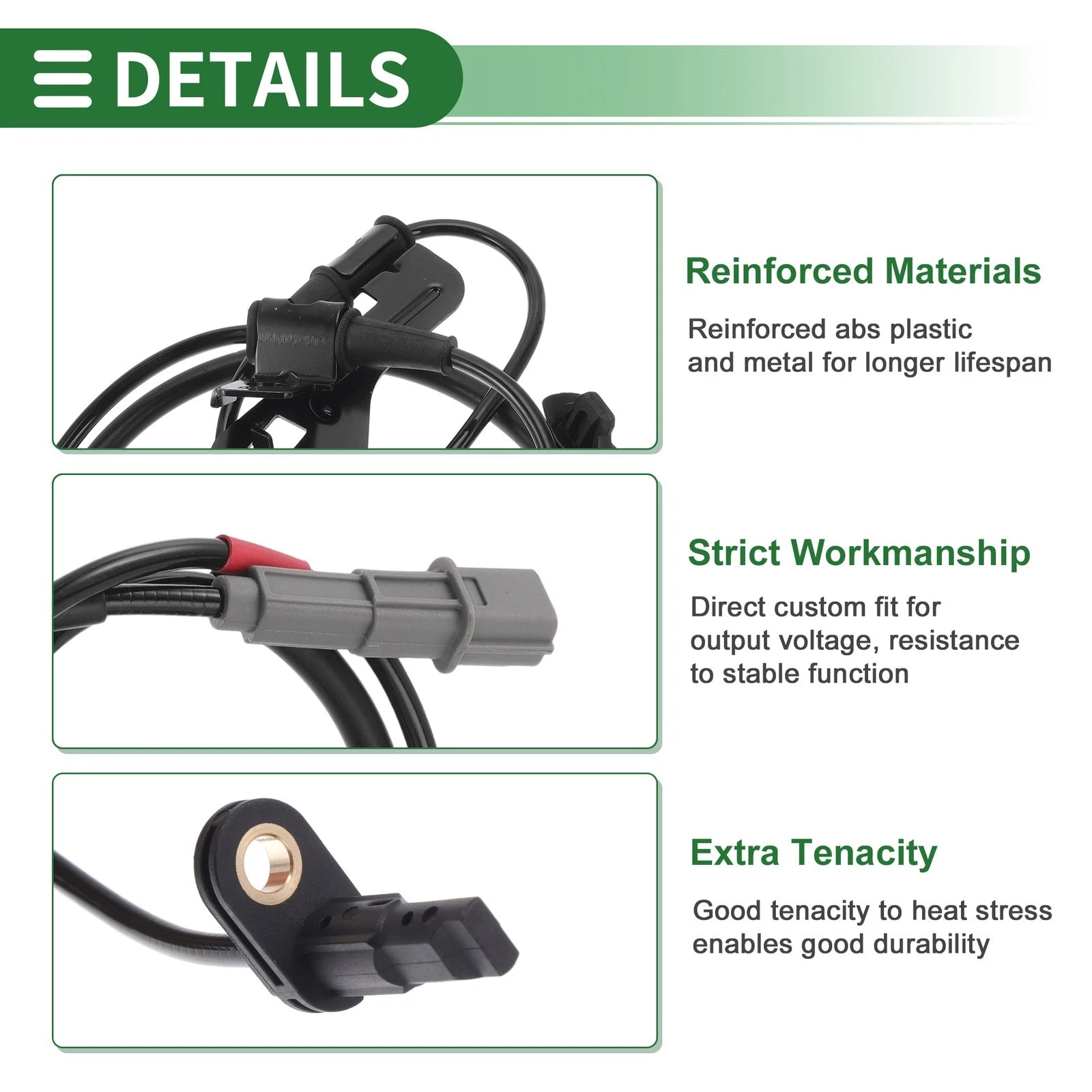 ABS Wheel Speed Sensor No. 58940K2300 for Hyundai Venue (2020–2023)
