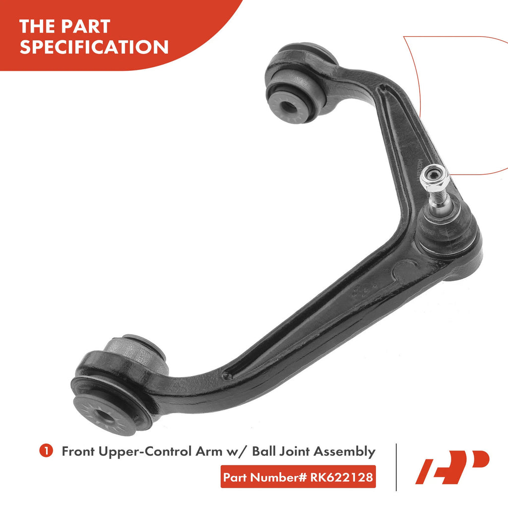 Front Upper Control Arm with Ball Joint for Chevy Silverado 2500 HD (2001-2019)