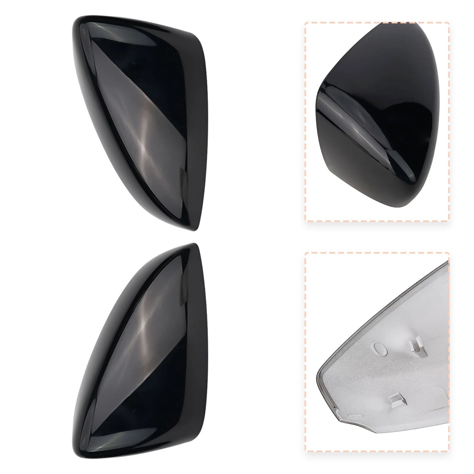 2X Mirror Cap Covers for Mazda CX30 (2020–2023)