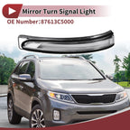 Front Left LED Mirror Turn Signal Light for Kia Sorento (2016–2020) No.87613C5000