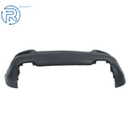 Rear Lower Bumper Cover for Jeep Cherokee (2014-2018) Black Plastic