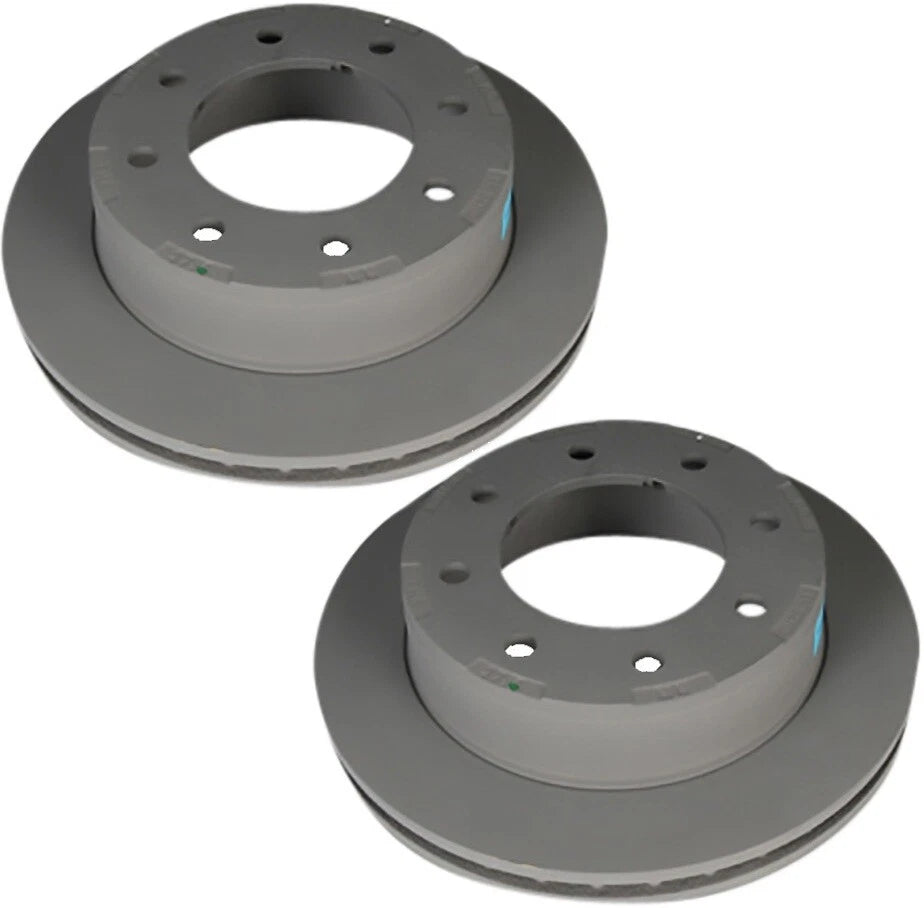Set of 2 Rear Brake Disc Rotors 330mm ACDelco GM OE for GMC Chevy (2000–2023)