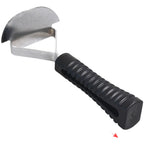 Curved Steel Tire Scraper Tool for Tire Dirt Removal and Grinding