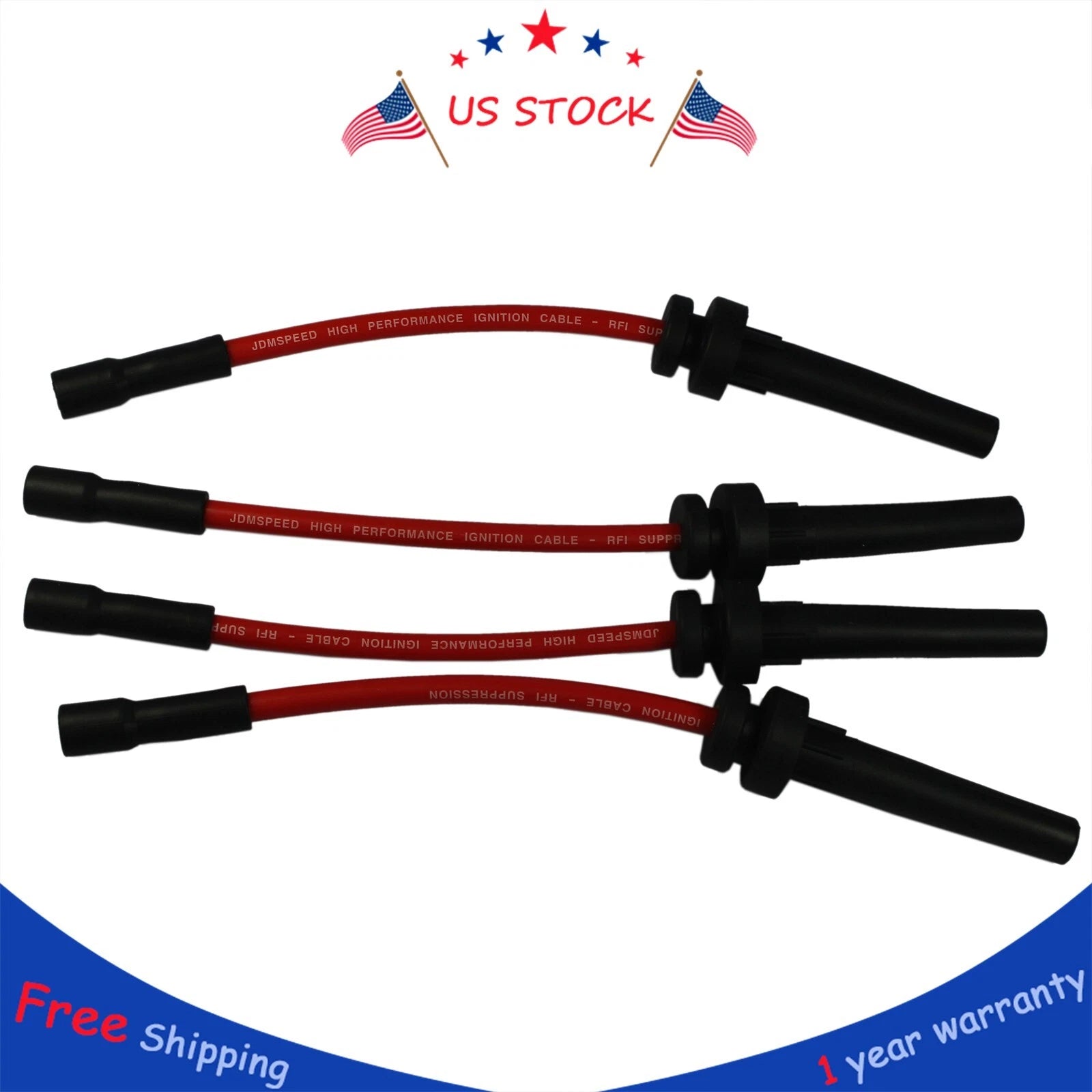 Spark Plug Ignition Wires for Dodge Neon SRT-4 Turbo (2003–2008)
