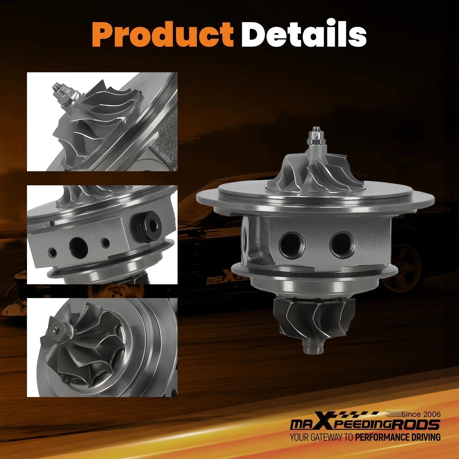 Turbocharger Cartridge for Chevrolet Trax Cruze Sonic 1.4L (2013–2020)