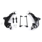 6x Front Suspension Lower Control Arms Tie Rods for Pontiac Torrent (2006–2009)