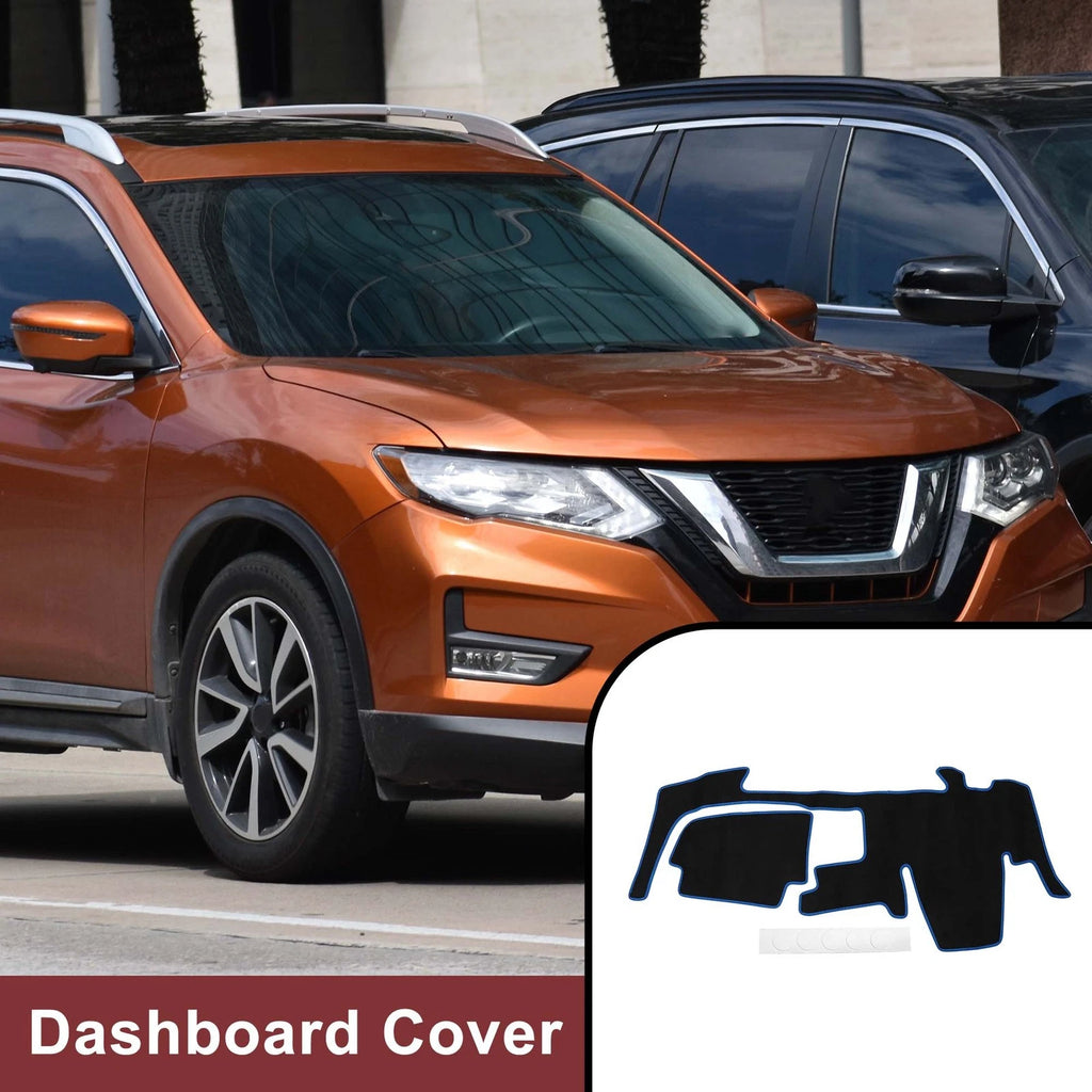 Dashboard Dash Cover Mat for Nissan Lukes 40 Series B44A (2020–2024) Black Blue