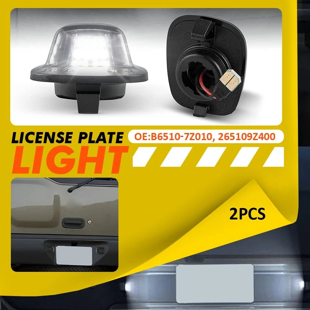 LED License Plate Lights for Nissan Xterra (1994–2004) Frontier (1998–2004)