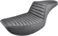 SADDLEMEN Step-Up Seat for FXR (Black, Tuck-n-Roll, 882-09-171)