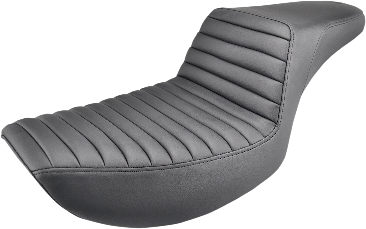 SADDLEMEN Step-Up Seat for FXR (Black, Tuck-n-Roll, 882-09-171)