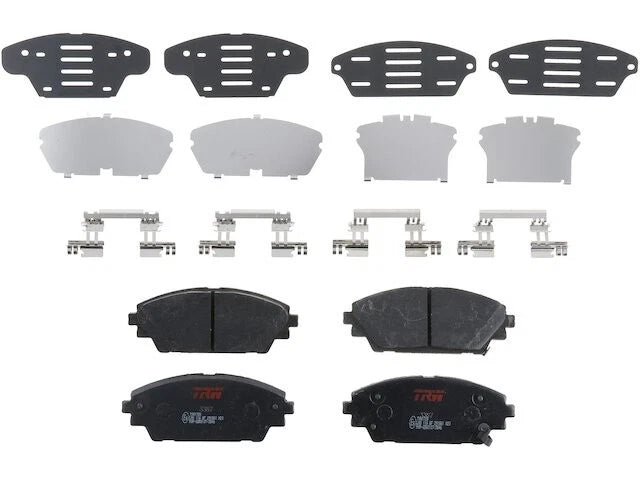 Set of 4 Front Brake Pads for Mazda 3 (2014–2018) BV791DD