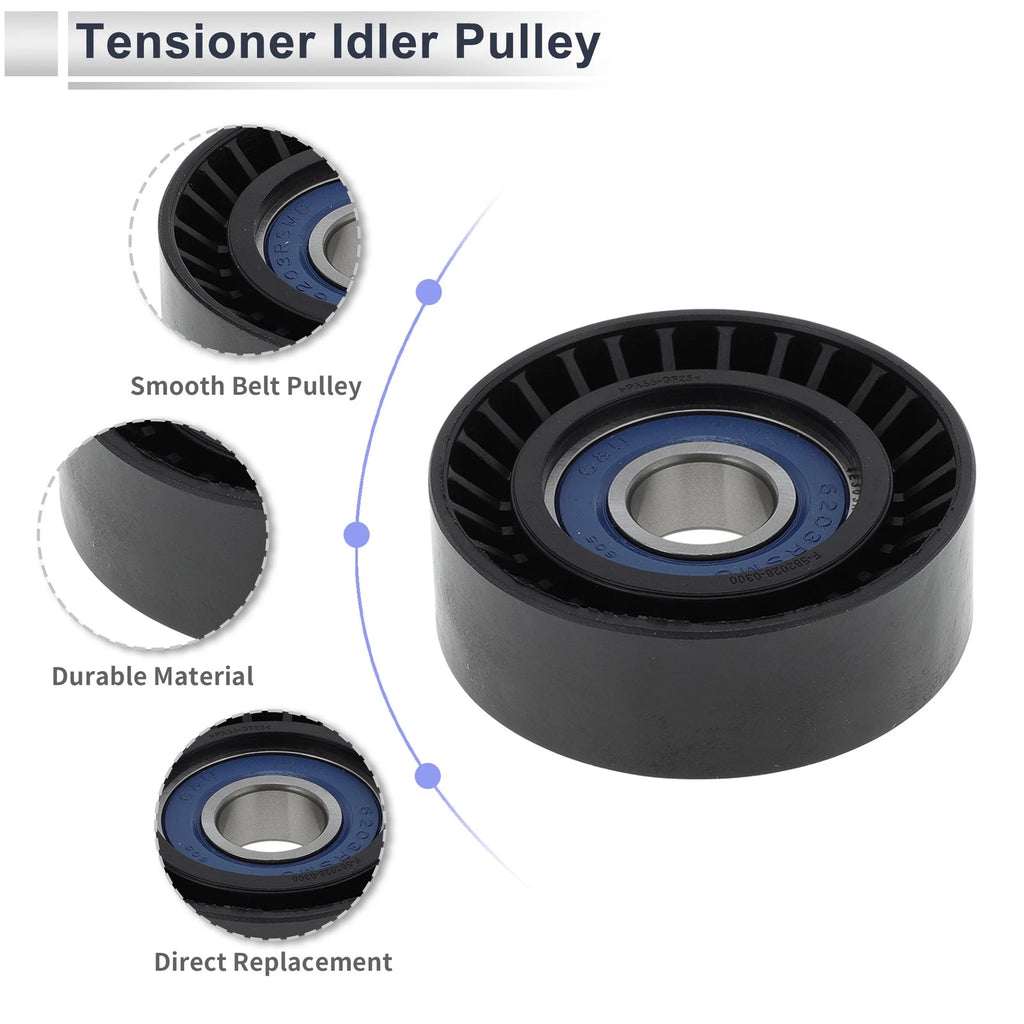 Drive Belt Idler Pulley for Mercedes-Benz A-Class (1997–2001) No.A6402020419