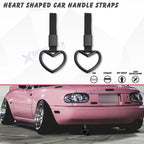 Hand Ring Straps Loop Circle Drift Charm for Heart-Shaped JDM Tsurikawa (—)