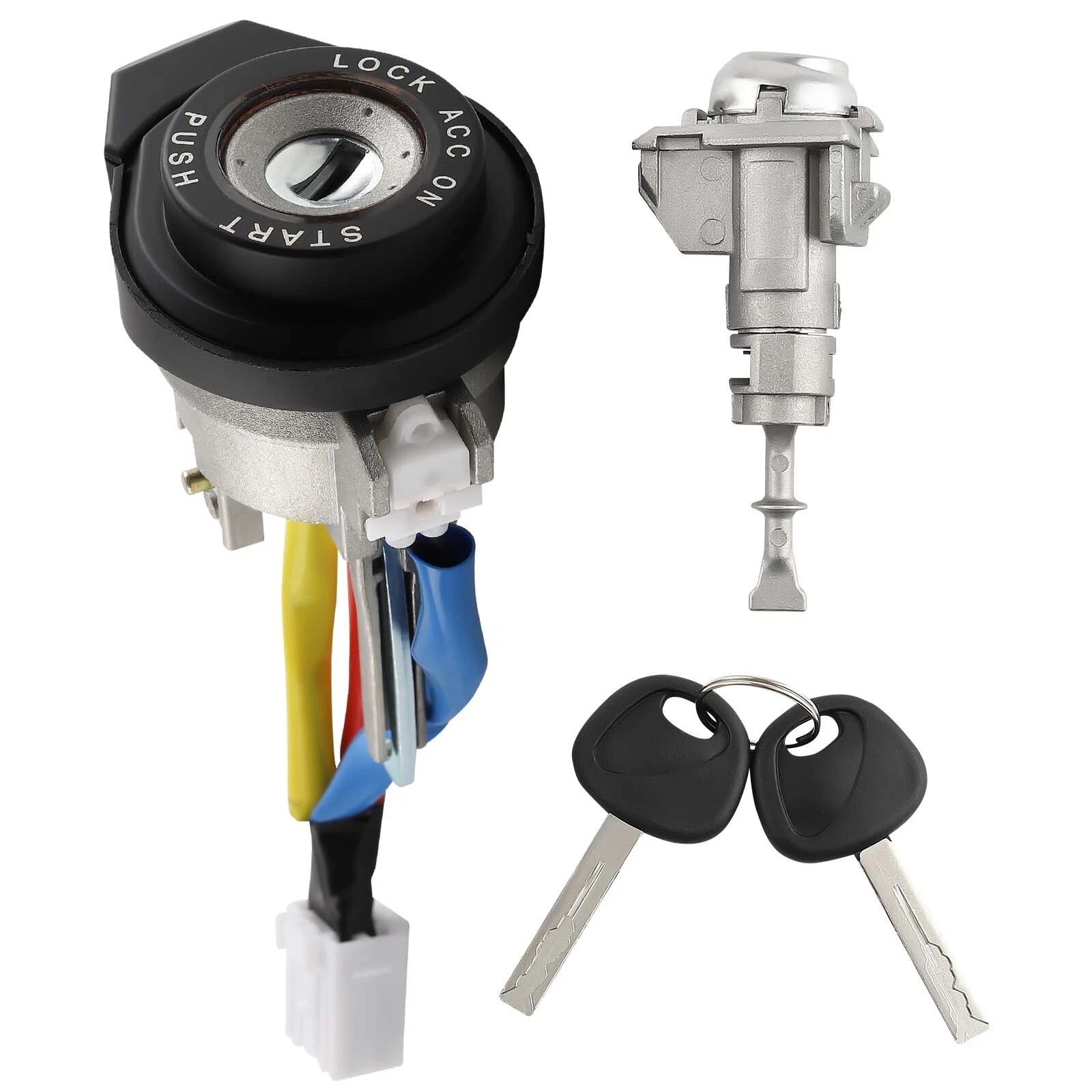 Ignition and Door Lock Cylinder Switch with 2 Keys for Kia Optima (2011–2015)