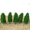20Pcs 3.93" Model Trees for Train Railroad Diorama Landscape