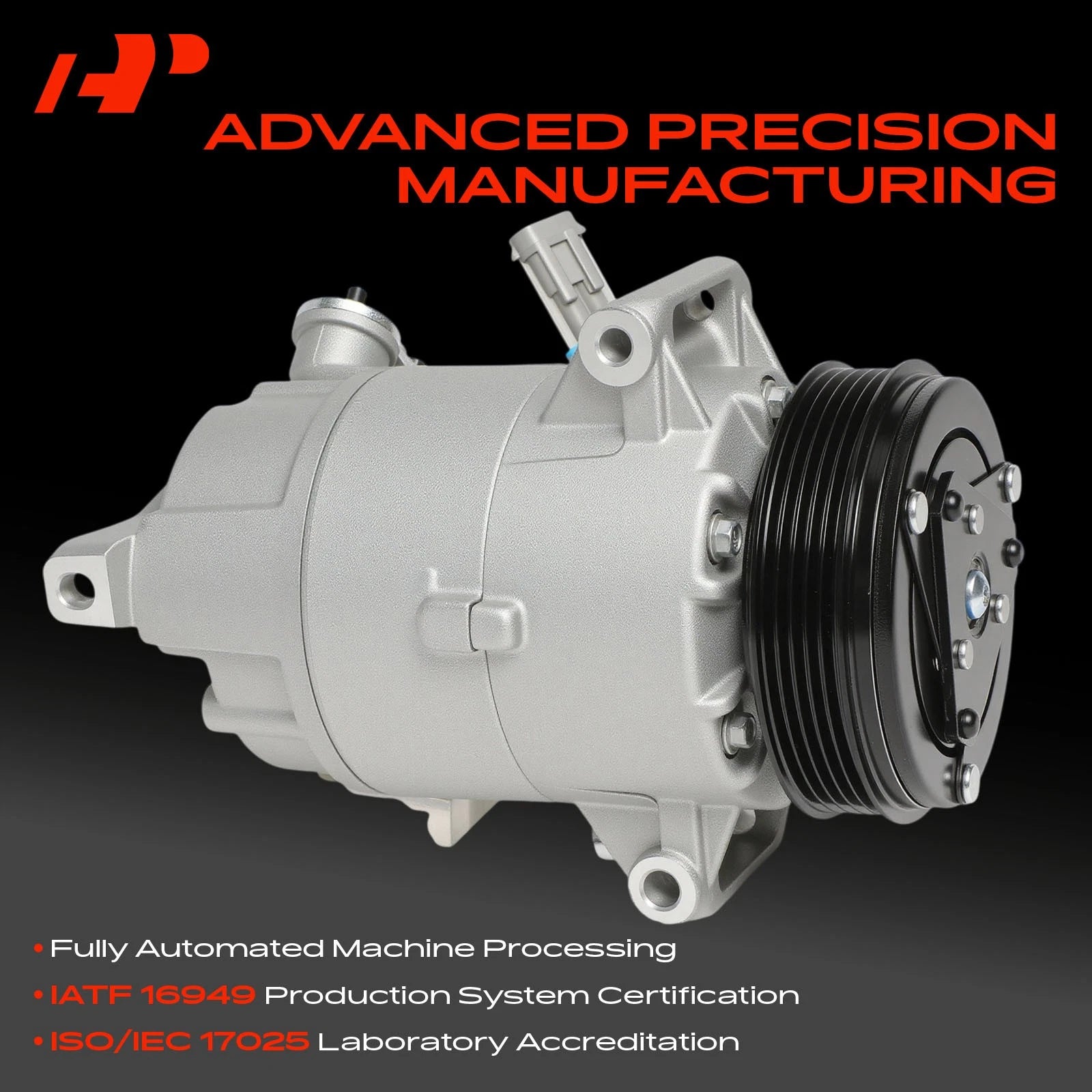 A/C Compressor with Clutch for Chevrolet HHR and Cobalt (2005–2010)
