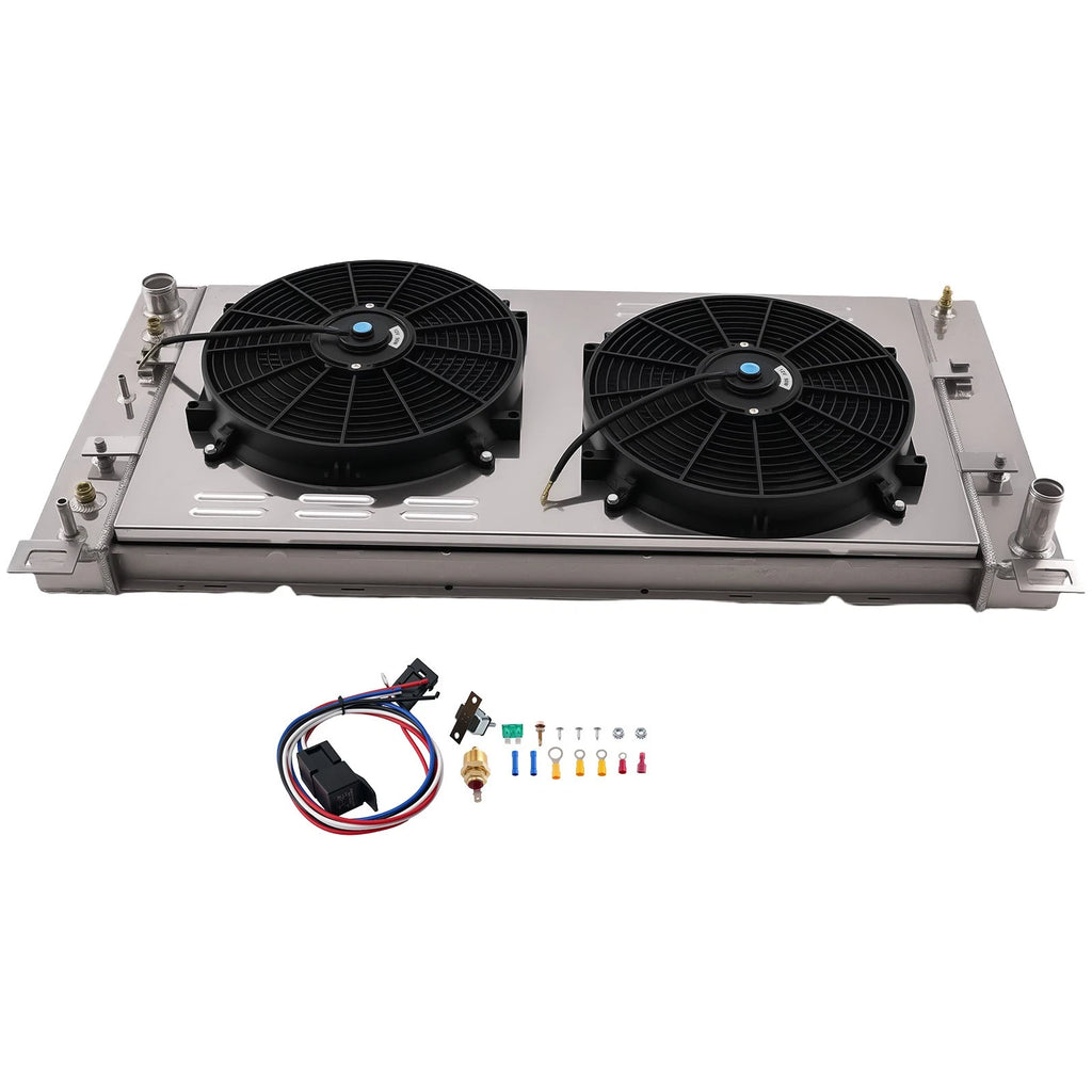 Aluminum 3-Row Radiator with Fan Shroud for Cadillac Escalade (2002–2011)