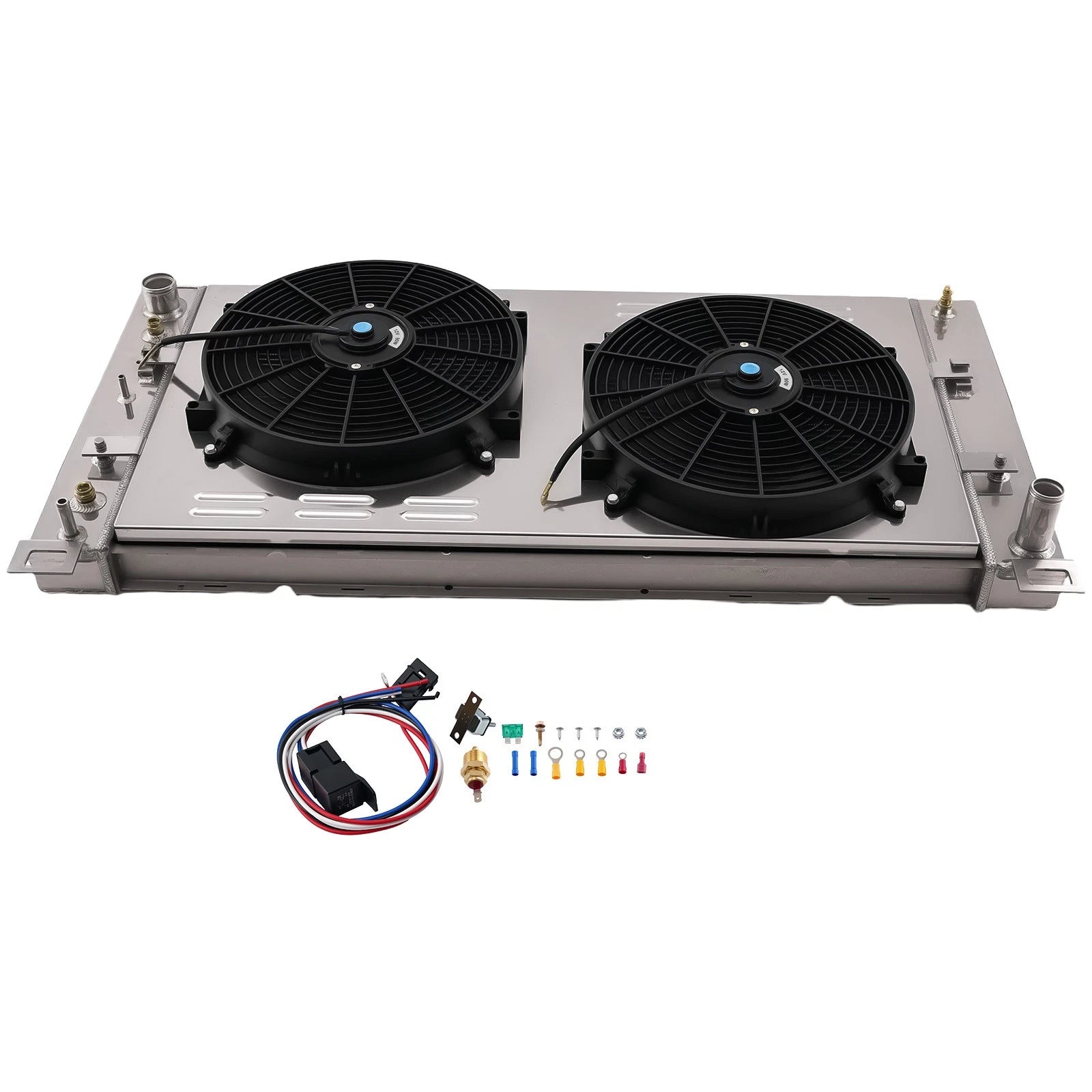 Aluminum 3-Row Radiator with Fan Shroud for Cadillac Escalade (2002–2011)