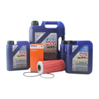 Oil Change Kit 5W40 for Mercedes M119 5.0L (1990–1996) - 8L Liqui Moly Molygen