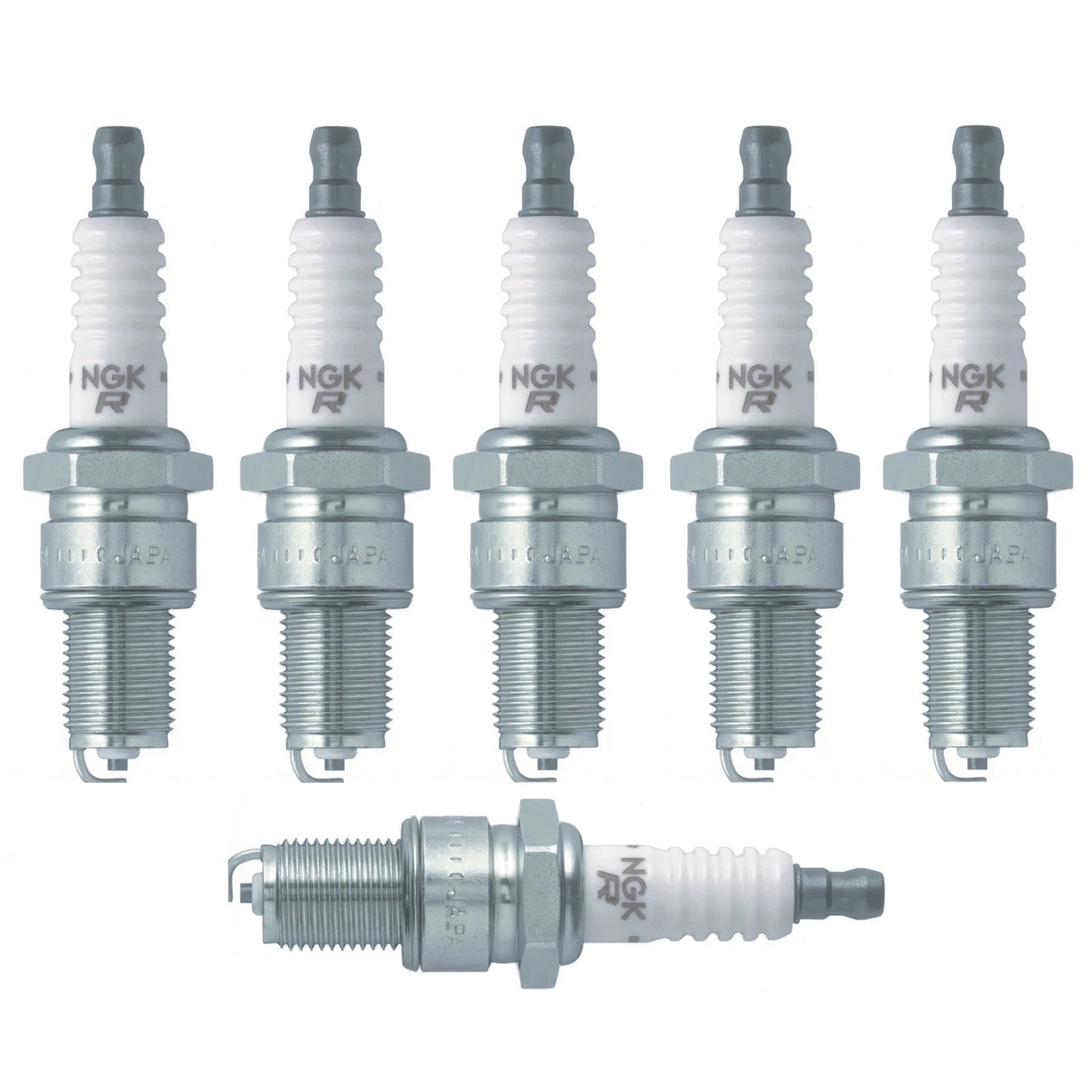 Set of 6 NGK Standard Nickel Spark Plugs for Pontiac Jeep GMC Dodge Chevrolet