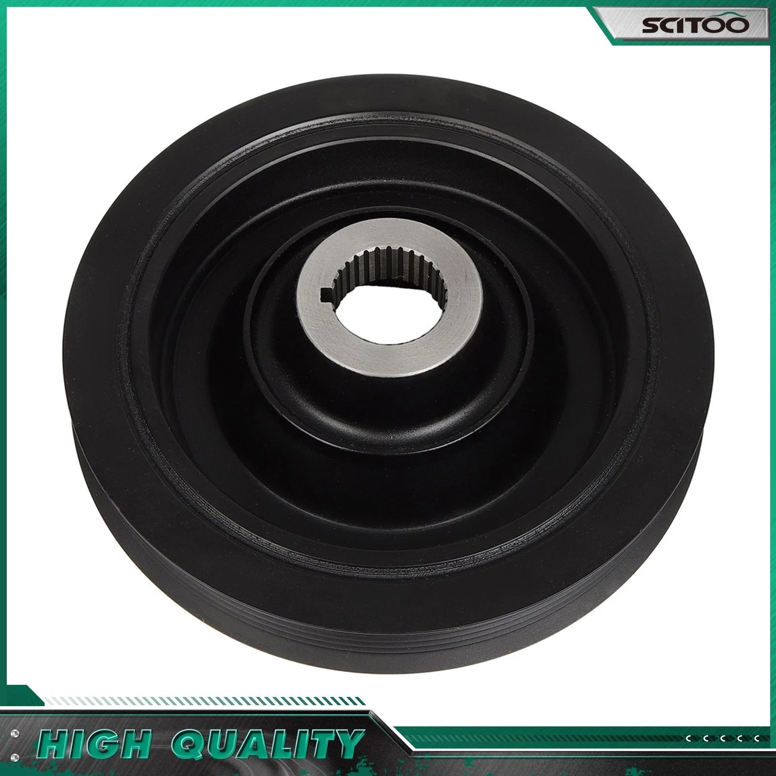 Harmonic Balancer for Honda Accord, Odyssey, Isuzu Oasis, Acura CL (2.2L)