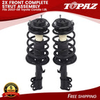 2Pcs Front Struts Shock with Coil Spring Assembly for Toyota Corolla (2003–2008)
