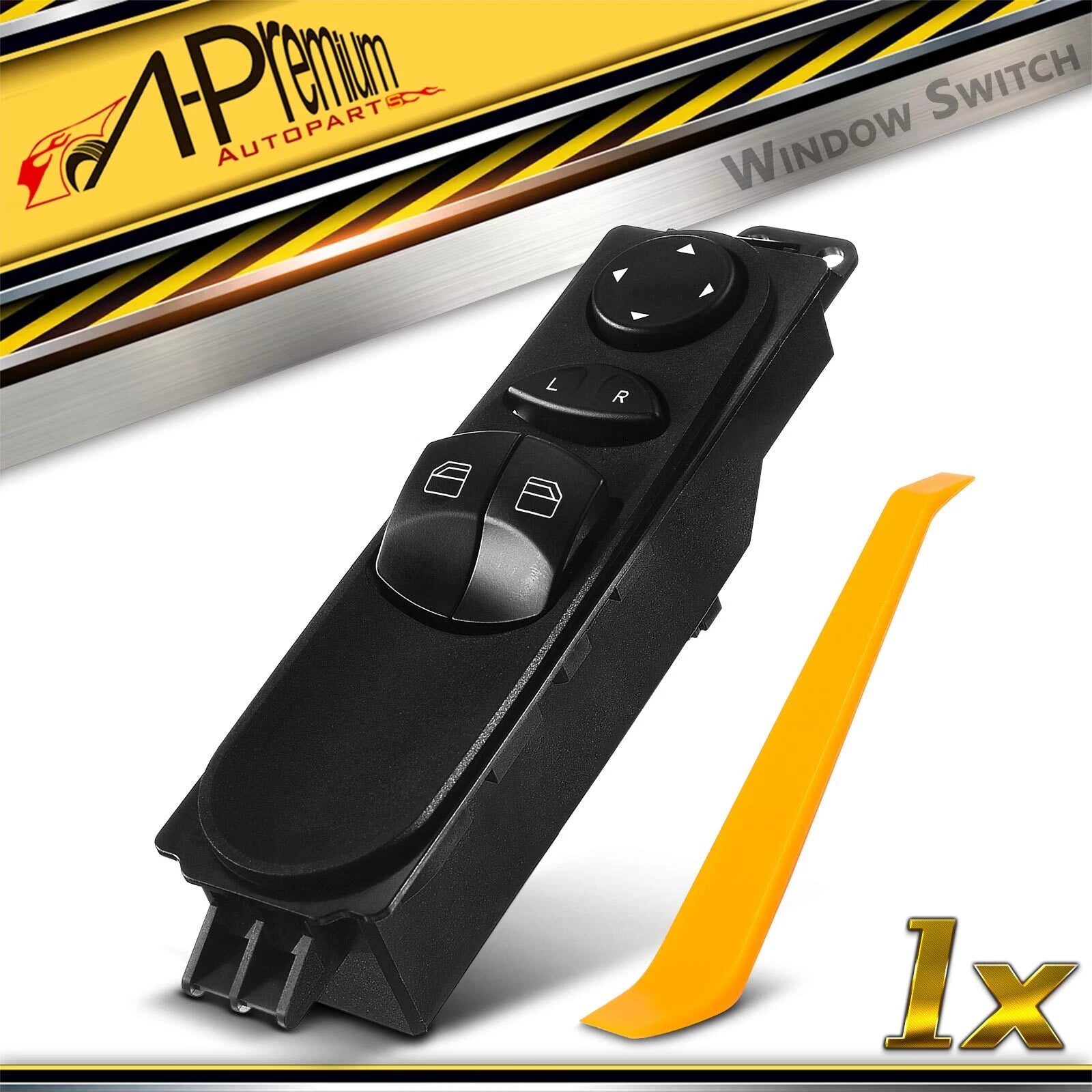 Front Left Power Window Switch for Mercedes-Benz Sprinter 2500 (2007–2018)