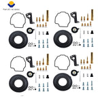 Carburetor Repair Kit X4 for Yamaha VMX1200 XVZ1300 (1985–1990)