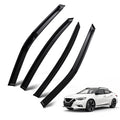 Set of 4 Window Visor Rain Guards for Nissan Maxima (2016–2023) Black