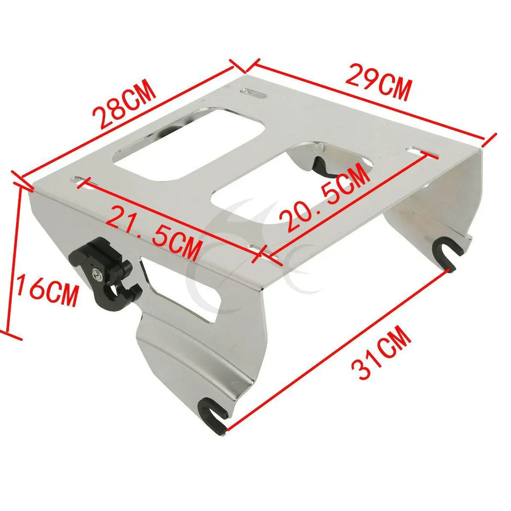 Solo Luggage Rack & Docking Hardware for Harley Touring (2014-2024)