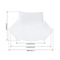 16.5" Clear Windshield for Harley Road Glide FLTRX (2015–2024)